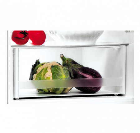 Combina frigorifica Indesit LI7S1ES, 308 l, Clasa F, Fast cooling, Less frost, Fresh box, H 176 cm, Argintiu [2]