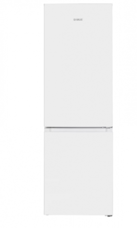 Electrocasnice Mari - Combina Frigorifica Samus SCW357NFE, 253 L, Full No Frost, Clasa energetica E, Termostat reglabil, 2 sertare + 1 sertar pentru pizza in congelator, H 180 cm, Alb
