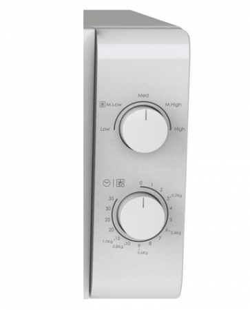 Cuptor cu microunde Candy CMW20SMW, 700 W, 20 l, Mecanic, Alb [2]