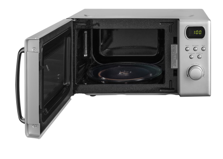 Cuptor cu microunde Daewoo, control digital, 20 litri, 700 W, Silver [3]