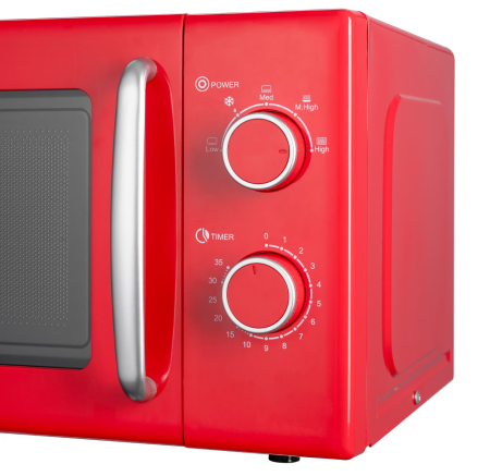 Cuptor cu microunde Daewoo KOR-6S20R, 20 l, 700 W, Mecanic, Rosu [2]