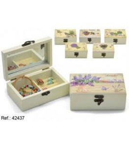Decoratiuni - 42437  Cutie bijuterii, rectangular 6 sortimentatie