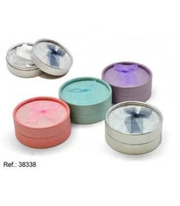 Decoratiuni - 38338  Cutie cadou rotund 4 culori