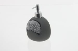 Accesorii pentru chiuveta - 105703  Dispenser cu burete gri
