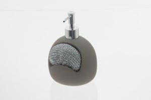 Accesorii pentru chiuveta - 105704  Dispenser cu burete taupe