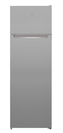 Aparate frigorifice - Frigider cu doua usi Arctic AD54280M40S, 250 l, Clasa E, Garden Fresh, Iluminare LED, H 160.6 cm, Argintiu