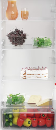 Frigider cu doua usi Arctic AD54280M40S, 250 l, Clasa E, Garden Fresh, Iluminare LED, H 160.6 cm, Argintiu [3]