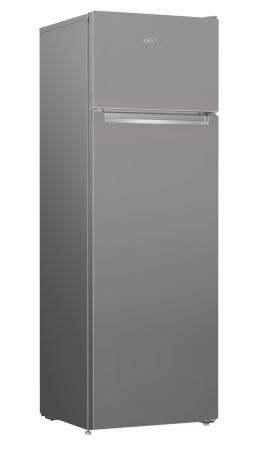 Frigider cu doua usi Arctic AD54280M40S, 250 l, Clasa E, Garden Fresh, Iluminare LED, H 160.6 cm, Argintiu [1]