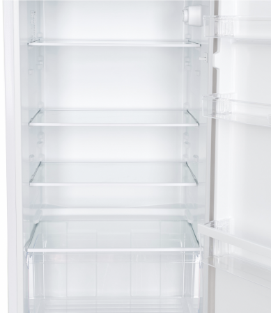 Frigider cu doua usi Heinner HF-205F+, 205 l, Clasa F, IIluminare LED, 3 rafturi de sticla, H 143.4 cm, Alb [6]