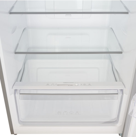 Frigider cu doua usi Heinner HF-HM415NFSE++, 415 l, Full No Frost, Clasa E, Compresor Dual Inverter, Display, Blocare Acces copii, H 178 cm, Argintiu [7]