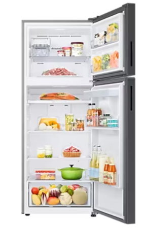 Frigider cu doua usi Samsung RT47CG6726B1EO, 462 l, Clasa E, No Frost, Dozator de apa, All Around Cooling, WiFi, Smart Control, Dark Inox [5]