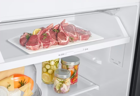 Frigider cu doua usi Samsung RT47CG6726B1EO, 462 l, Clasa E, No Frost, Dozator de apa, All Around Cooling, WiFi, Smart Control, Dark Inox [7]