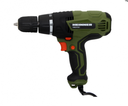 Masina de gaurit si insurubat (bormasina) Heinner VMGF001, 300 W, 800 RPM, 20 Nm [1]