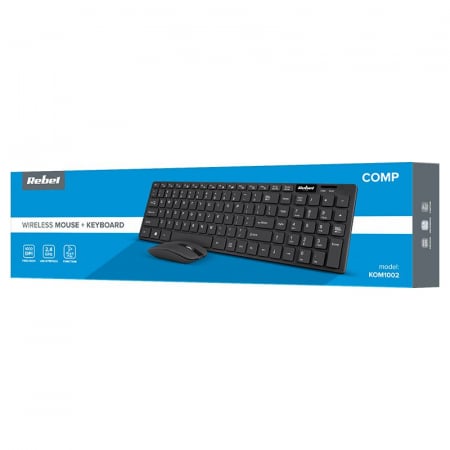 KIT TASTATURA SI MOUSE WIRELESS WS300 REBEL [4]
