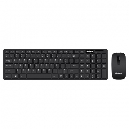 Componente PC - Periferice - KIT TASTATURA SI MOUSE WIRELESS WS300 REBEL