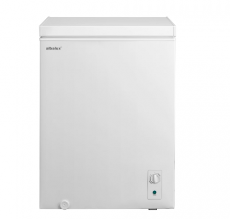Lada frigorifica - Lada Frigorifica Albalux AXLF156E, 143 L, Clasa energetica E, Dubla functionare frigider/congelator, Termostat reglabil, Orificiu drenaj, Alb