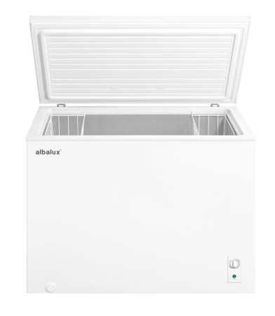 Lada frigorifica Heinner HCF-246CNHE++, 246 l, Clasa E, Compresor inverter, Control electronic, Iluminare LED, Functionalitate frigider, Alb [1]