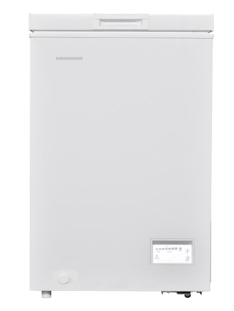 Electrocasnice Mari - Lada frigorifica Heinner HCF-HM100CE++, 98 l, Clasa E, Convertibila Frigider/Congelator, Control electronic, Alb