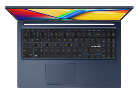 Laptop ASUS Vivobook 15 F1504VA cu procesor Intel® Core™ i3-1315U pana la 4.5GHz, 15.6'', Full HD, IPS, 8GB DDR4 RAM, 512GB SSD, Intel® Graphics, No OS, Quiet Blue [2]