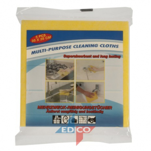 Menaj - 871125289880  Laveta pentru sters diverse obiecte 35*35 cm 5buc, 4 culori