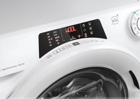 Masina de spalat Candy RO 1294DWMT/1-S, incarcare frontala, 9 kg, 1200 RPM, Clasa A, WiFi, 16 programe, Alb [6]
