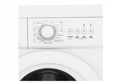 Masina de spalat rufe Albalux AXW0850, 5 kg, 800 rpm, Clasa E, 23 de programe, Blocare acces copii, Alb [2]