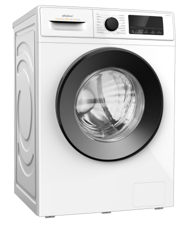Masina de spalat rufe Albalux AXWGI1472, 7 kg, motor inverter, 1400 rotatii, 16 programe, Clasa energetica A-10%, adaugare rufe, spalare ccu aburi, Super rapid, Blocare acces copii, Alb [1]