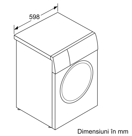Masina de spalat rufe Bosch WAN28164BY, 8 kg, 1400 RPM, Iron Assist, EcoSilence Drive, 60 cm, Clasa A, Alb [5]