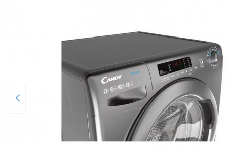 Masina de spalat rufe Candy Smart CS 1292DWRR4/1-S, 1200 RPM, 9 kg, 16 programe de spalare, Functia Easy Iron, Clasa B, Gri antracit [3]