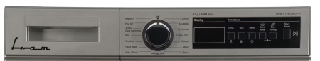 Masina de spalat rufe Fram FWM-V714T2IXD+++, 7 kg, 1400 rpm, Clasa D, Display digital, Allergy safe, Start intarziat, Anti-sifonare, Eco-Logic, Inox crom [2]