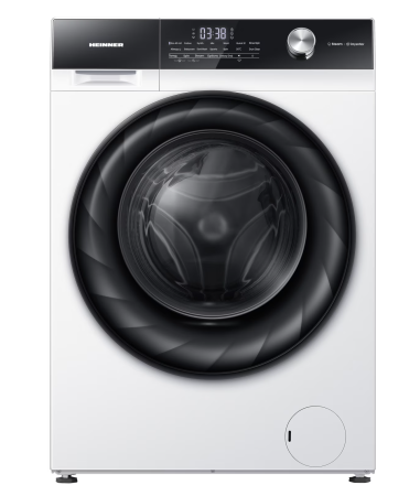 Masina de spalat rufe - Masina de spalat rufe Heinner HWM-H1014IVKA+++, 10 kg, 1400 rpm, Clasa A, Motor Inverter, Display digital, Clatire suplimentara, Alb