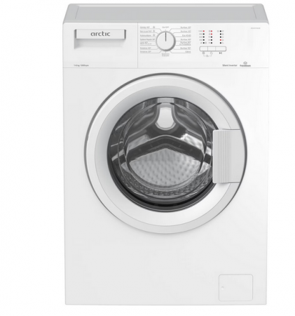 Electrocasnice Mari - Masina de spalat rufe Slim Arctic APL61014XLW0, 6 Kg, 1000 RPM, Clasa D, Motor Silent Inverter, ExtraSteam, Prewash, Fast+, Smart Sensors, Extra Rinse, Child Lock, Anticrease, Digital Display, Alb