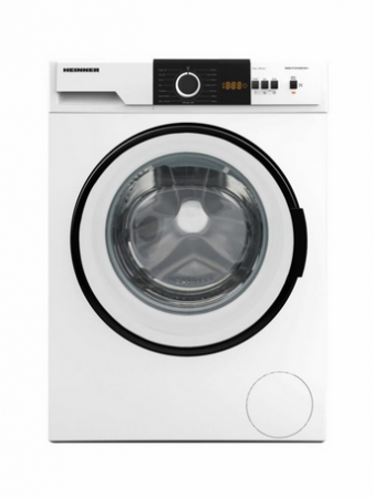 Masina de spalat rufe slim Heinner HWM-VT1610SMCHD++, 6 kg, 1000 rpm, Clasa D, Display digital, Blocare acces copii, Alb [0]