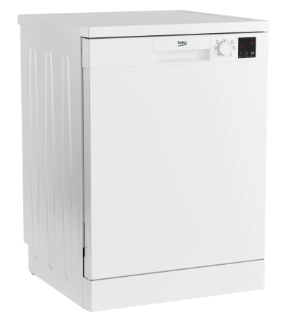 Masina de spalat vase Beko DVN06430W, 14 seturi, 6 programe, Clasa D, Automatic Door Opening, AutoGlassShield, 60 cm, Alb [1]