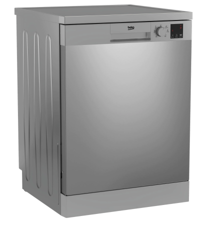 Masina de spalat vase - Masina de spalat vase Beko DVN06430X, 14 seturi, 6 programe, Clasa D, Automatic Door Opening, AutoGlassShield, 60 cm, Inox antiamprenta