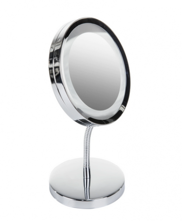 Accesorii - Oglinda cosmetica reglabila cu lupa si Iluminare cu LED Adler AD2159