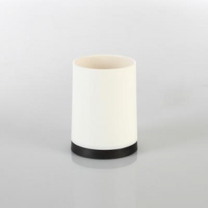 Baie - 105556  Pahar PP alb, H 10.3 cm