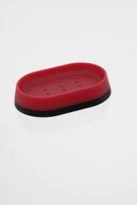 Accesorii pentru chiuveta - 105571  Sapuniera PP rosu