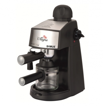 Electrocasnice Bucatarie - Espressor Samus Alegria, 3.5 bar, 800 W, Negru