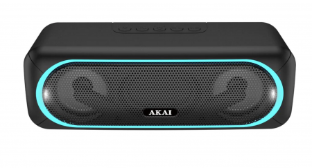 Boxa portabila Akai ABTS-141, Bluetooth, USB, micro SD, Aux, functie True Wireless [0]