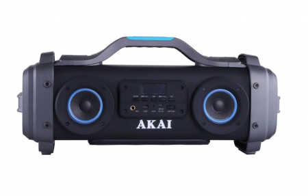 Boxa portabila AKAI ABTS-SH01 cu patru difuzoare super blaster , cu functie Karaoke ,Bluetooth , USB , Aux-in 3.5mm , Baterie reincarcabila [0]