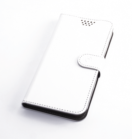 Accesorii telefoane - 5-5.7 Husa Agenda Celly Wally Unica universala XXL, alb