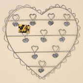 Decoratiuni perete - 1476500  Suport decorativ forma Inima