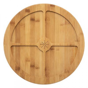 154235 Tava bambus 4 compartimente D 35.5 cm [1]