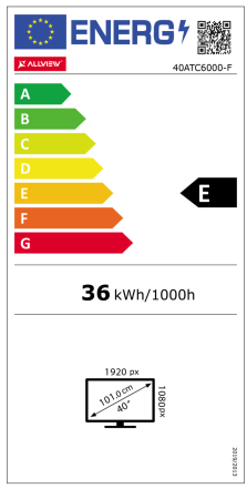 Televizor Allview LED 40ATC6000-F, 101 cm, Non Smart, Full HD, Clasa E [4]
