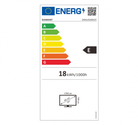 Televizor LED Diamant 24HL4330H/C, 60 cm, Smart, HD, Clasa E [6]