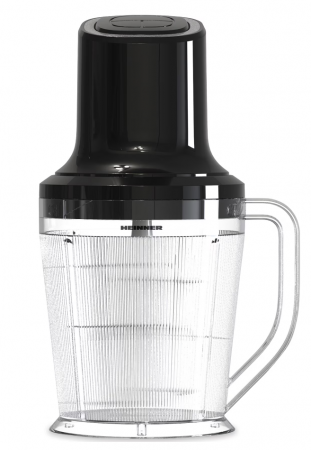 Electrocasnice Bucatarie - Tocator Heinner HMC-3B500BK , 500w, capacitate bol tocare 1.5l, accesorii 3 cutite inox, 2 viteze, Negru