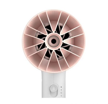 Uscator de par Philips BHD300/00, 1600W, accesoriu Thermo Protect, 3 setari de viteza/temperatura, Alb/Roz [2]