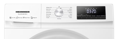 Uscator de rufe cu pompa de caldura HEINNER HHPD-HMY70FD++, Capacitate de incarcare 7 kg, Clasa energetica D, Alb [2]