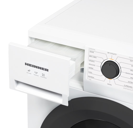 Uscator de rufe Heinner HHPD-M8N13PBKE++, Pompa de caldura, 8 kg, 16 programe, Clasa E, Display LED, Functie anti-sifonare, Lumina cuva, Indicator curatare filtru scame, Indicator rezervor colectare a [4]